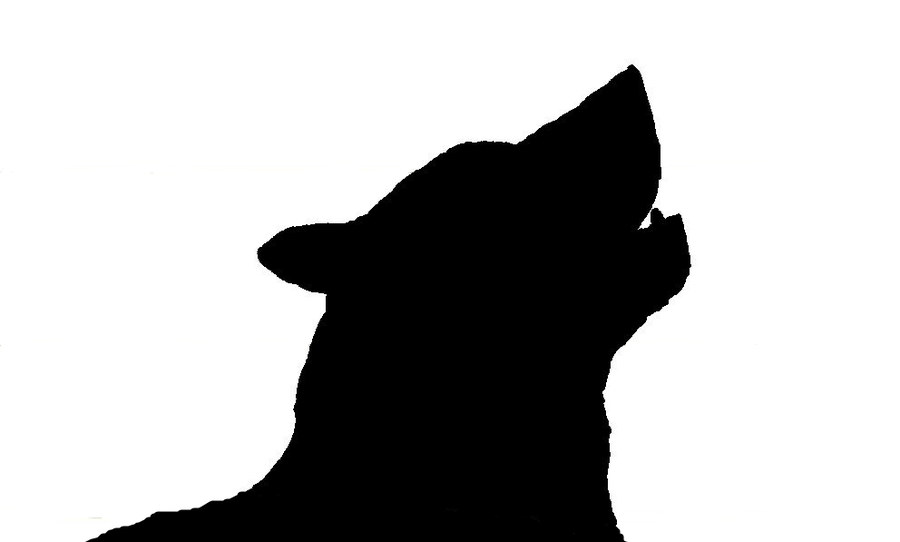 Wolf Head Howl Silhouette - ClipArt Best