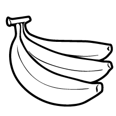 Top 25 Free Printable Banana Coloring Pages Online
