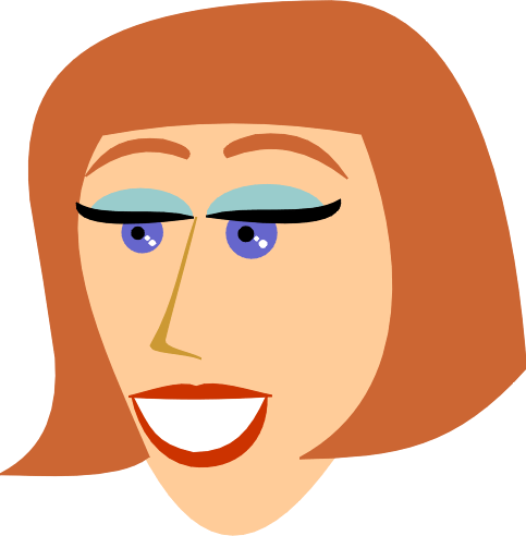 Red Head Clip Art