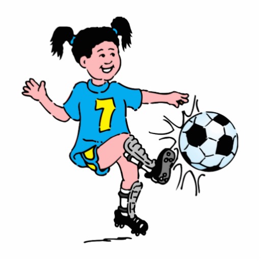 Soccer Girls - ClipArt Best