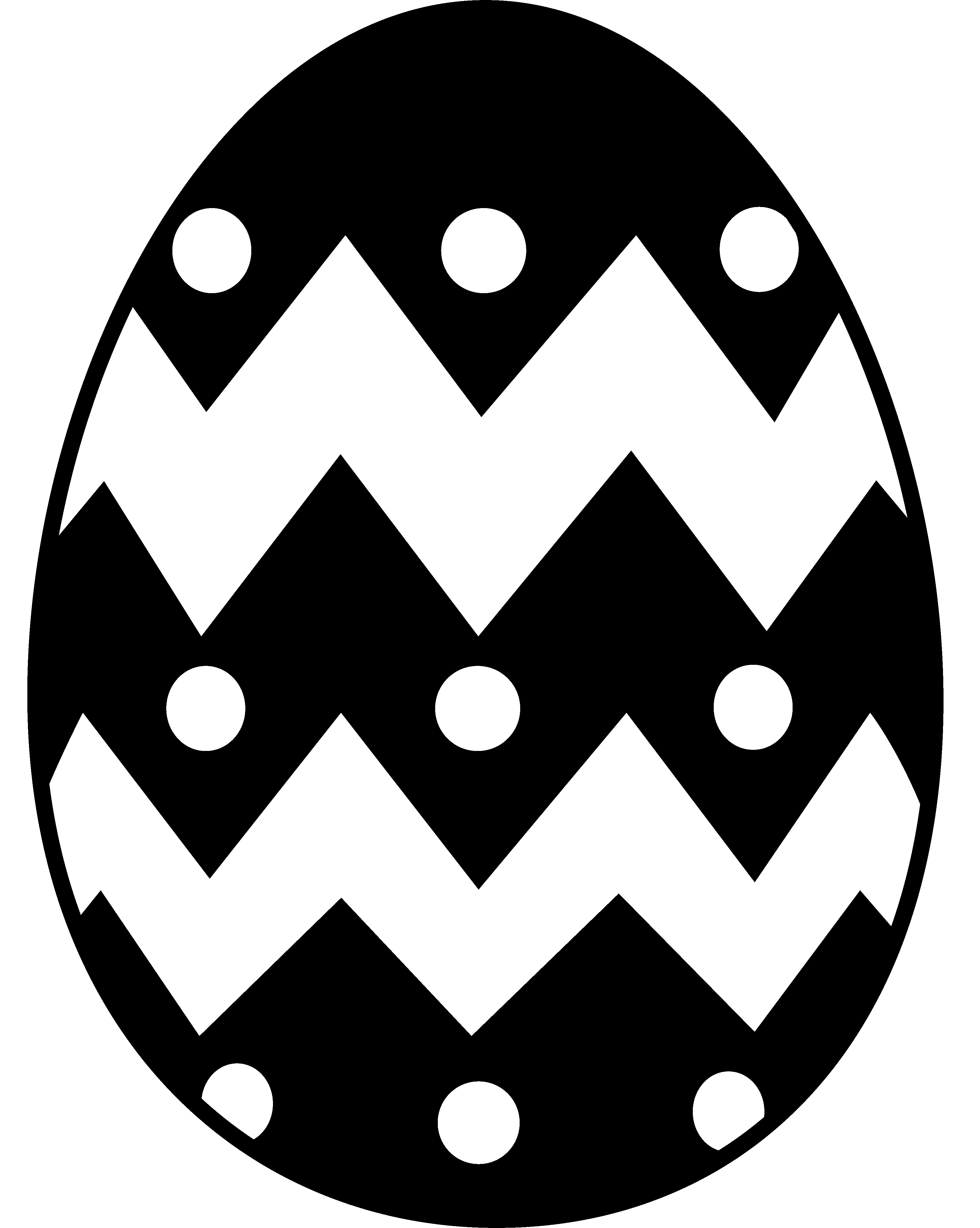 Clipart Easter Egg Black And White ClipArt Best