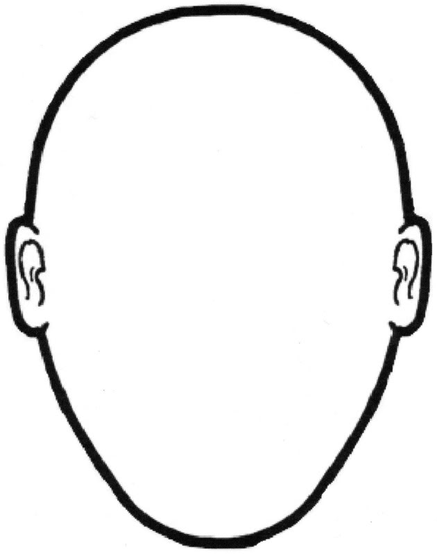 46 Printable Blank Face Mask Outline Most Complete Drawer