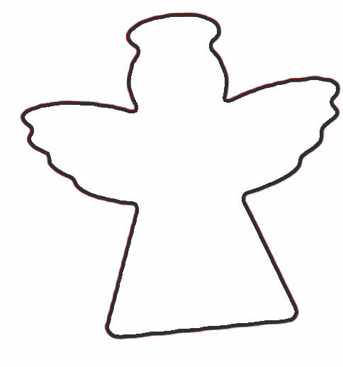 Angel Templates Clipart