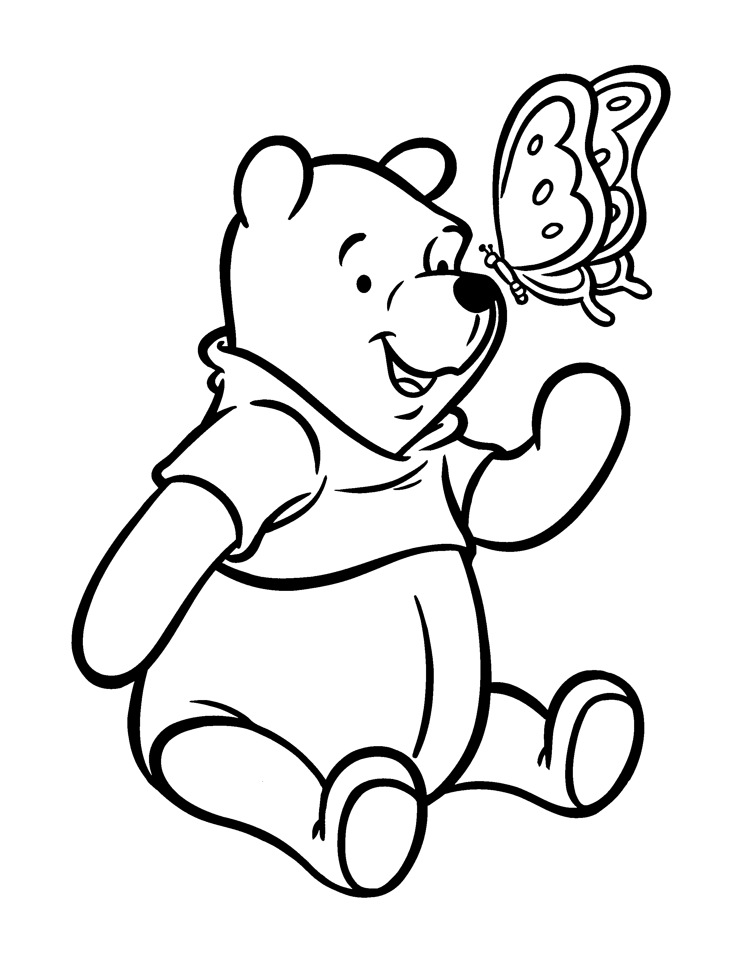 Winnie The Pooh Printable Coloring Pages #2592 | Silvana Coloring ...