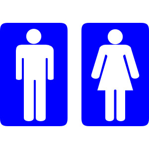 Toilette symbol clipart