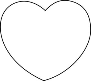 Heart White Clip Art - vector clip art online ...
