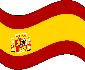 Flag of spain clipart