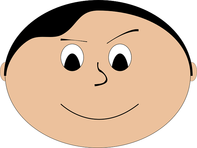 HEAD, BOY, FACE, CARTOON, ROUND, MISCHIEVOUS - Public Domain ...