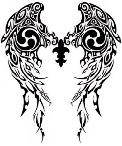 Tribal Wings | Tattoos, Wing ...