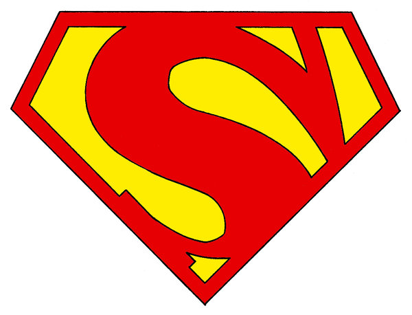 Superman s clipart