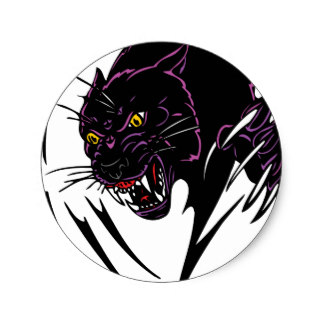 Black Panther Stickers | Zazzle