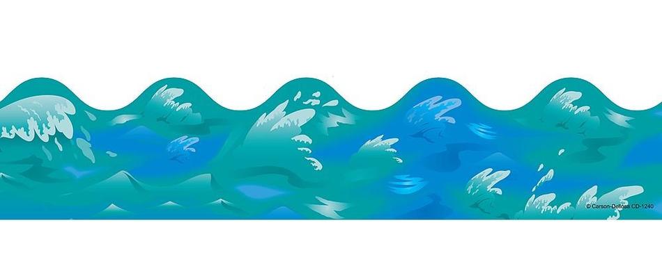 Ocean waves clip art vectors - Vergilis Clipart