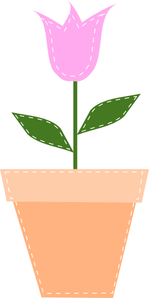 Flower pot clipart png - ClipartFox