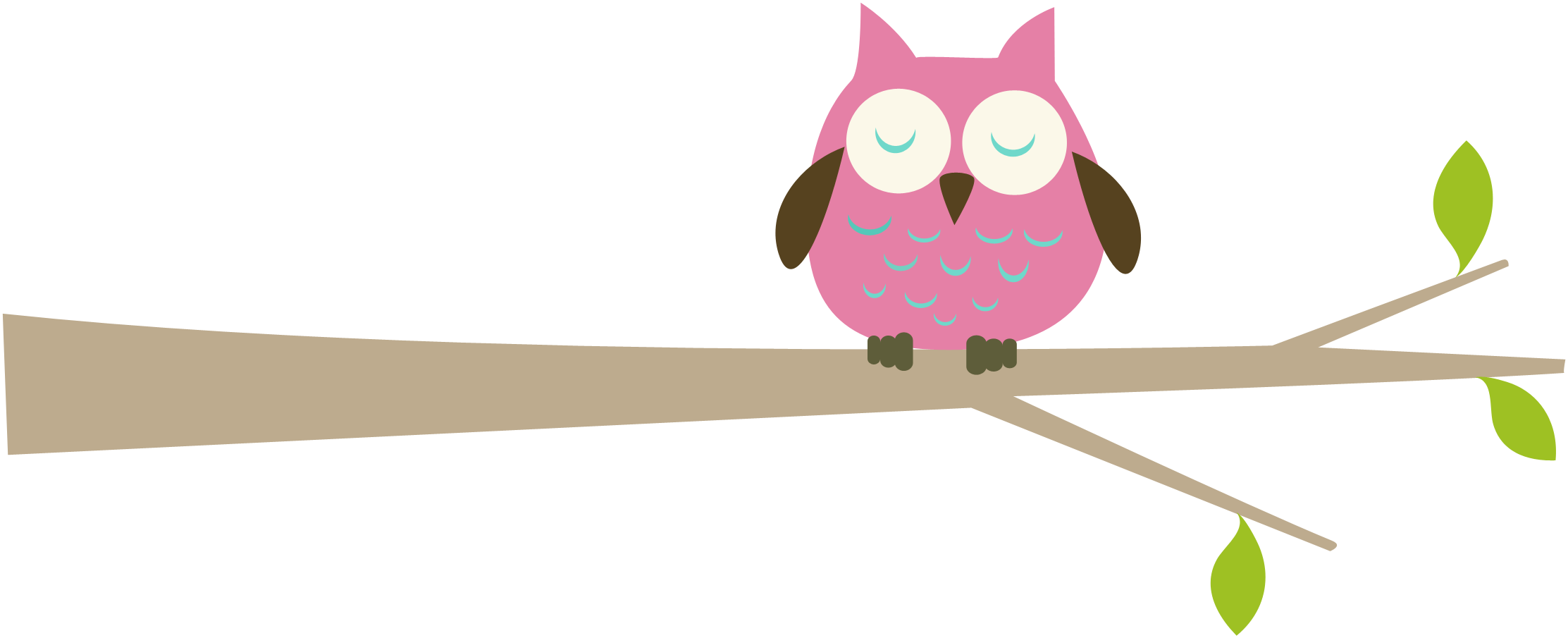 Owl tree clipart