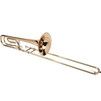 Yamaha Intermediate Trombone w/ F Attachment - Gold Brass Bell