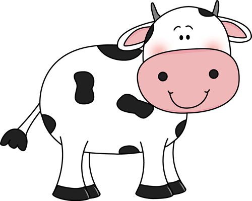 Free cute cow clipart