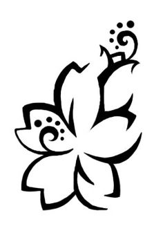 Flower, Tribal butterfly tattoo and Design