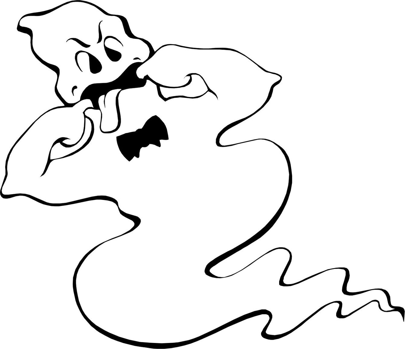 Cartoon Picture Of Ghost Clipart - Free to use Clip Art Resource