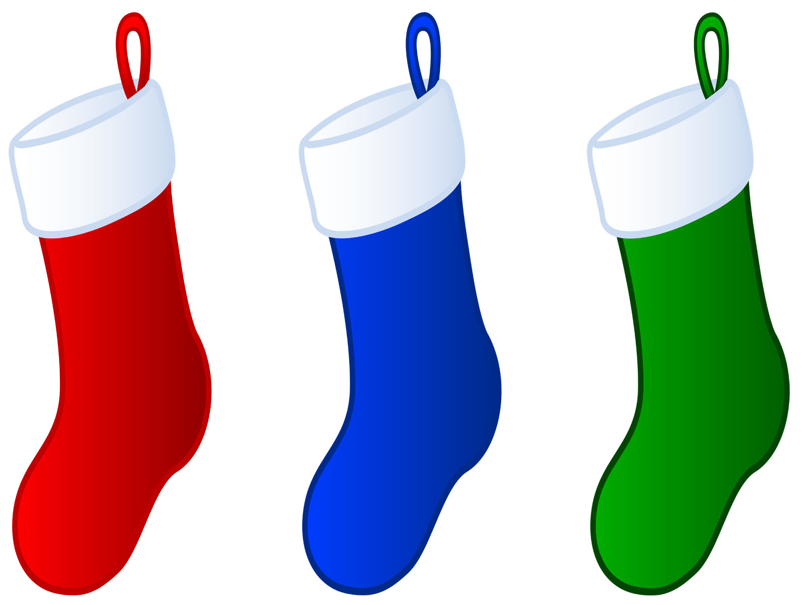 Pics Of Christmas Stockings - ClipArt Best