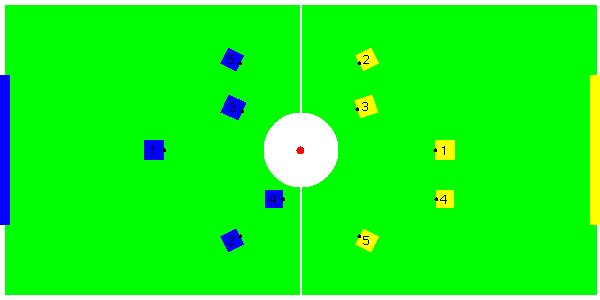 Motion Planning For Soccer Robots