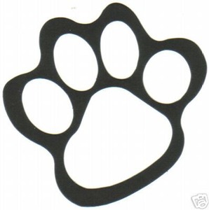 Tiger Print Paw Print - ClipArt Best