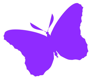 Butterfly Silhouette image - vector clip art online, royalty free ...