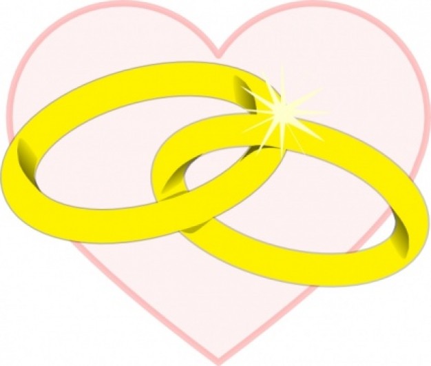 Wedding Rings2 clip art | Download free Vector