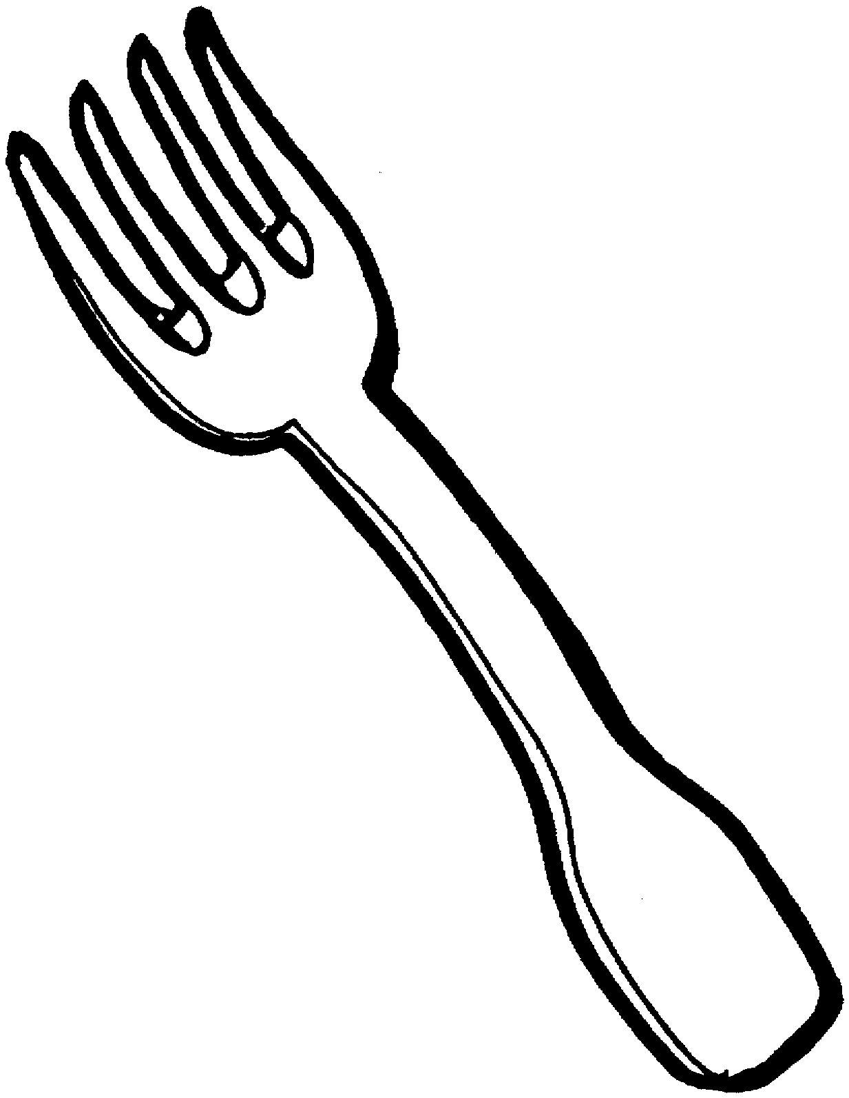 Fork Drawing ClipArt Best