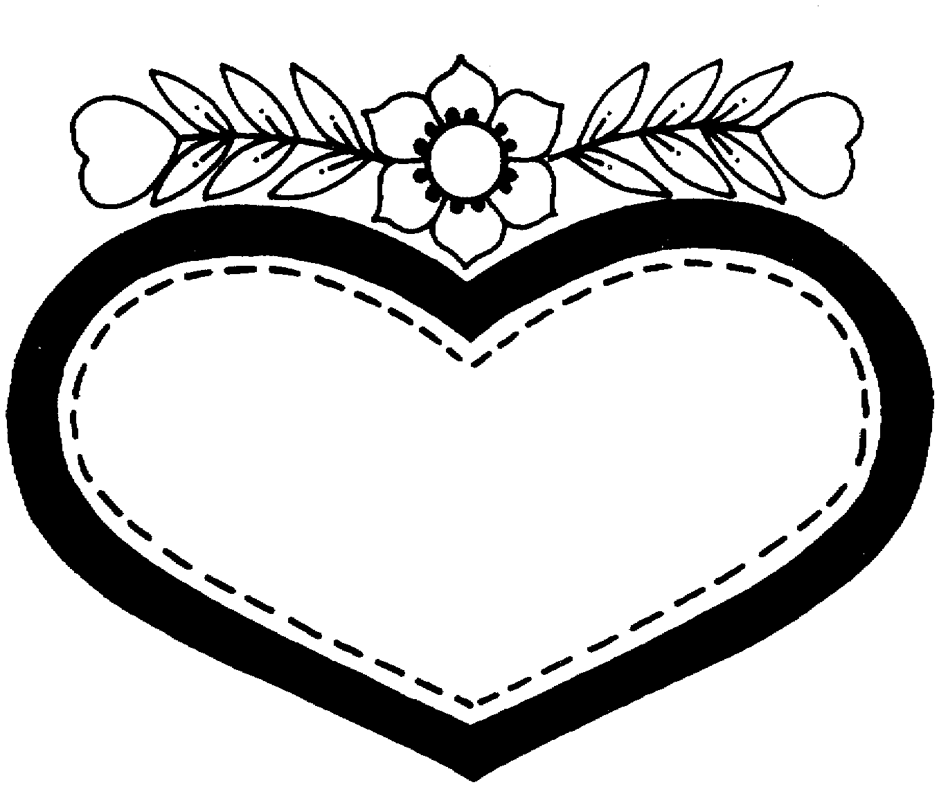 Free Printable Heart Coloring Pages For Kids