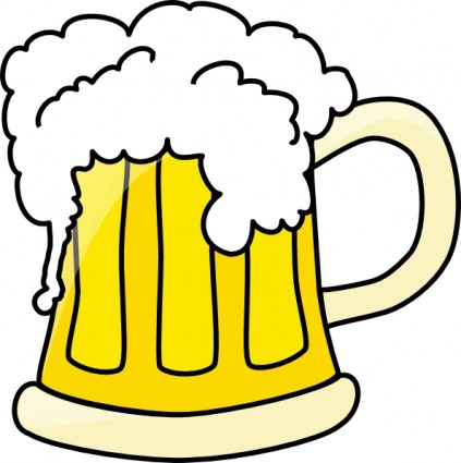 Beer Mug clip art Free vector in Open office drawing svg ( .svg ...