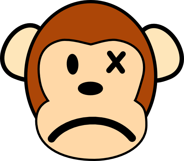 Angry Monkey Cartoon - ClipArt Best