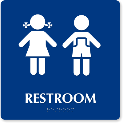 Bathroom Signs Printable - ClipArt Best