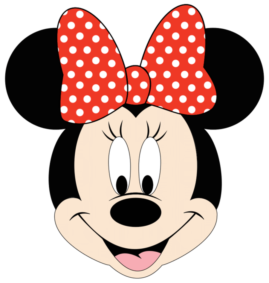 Disney minnie clipart black