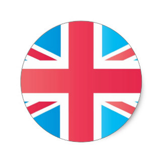 Union Jack British Flag Stickers | Zazzle