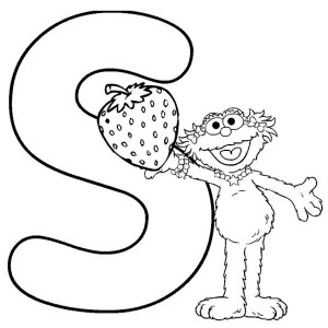 Learn Letter S for Snake Worksheet Coloring Page | Bulk Color