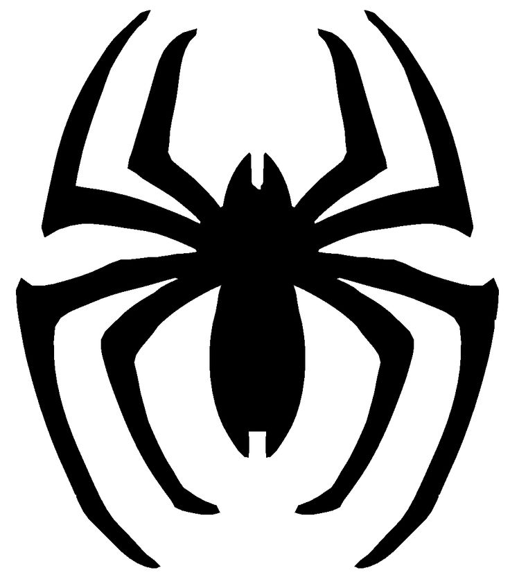 Best Photos of Spider-Man Logo Stencil - Spider-Man Spider Logo ...