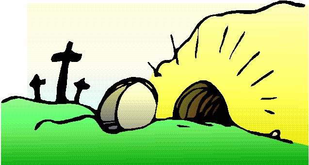 Easter sunday empty grave clipart 2 image #23231