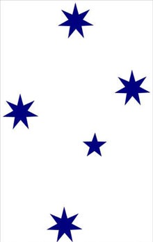 SOUTHERN CROSS AUSSIE FLAG DECAL STICKER GRAPHIC - REEL SIGNS ...