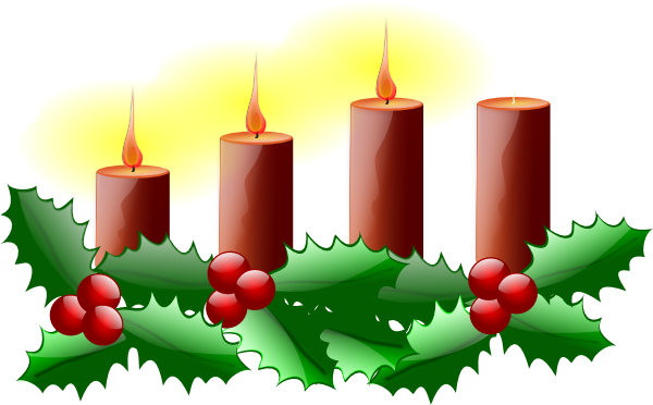 Advent Candles Clipart