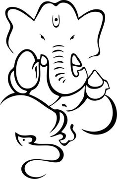 Ganesha | Ganesha, Hindu Art and Indian Elephant