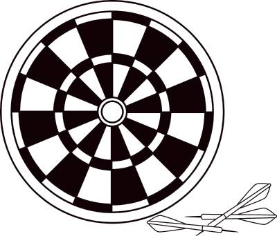 Dart Board Clip Art