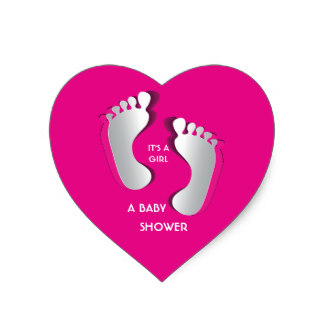 Baby Footprint Stickers | Zazzle
