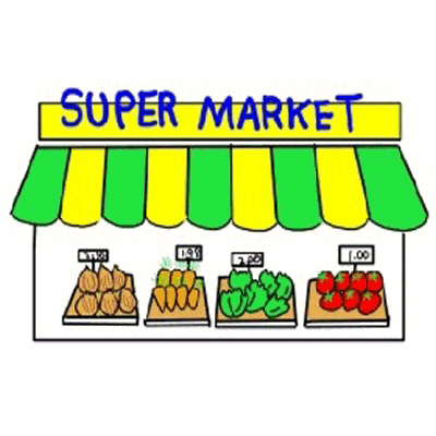 Supermarket Clipart - Free Clipart Images