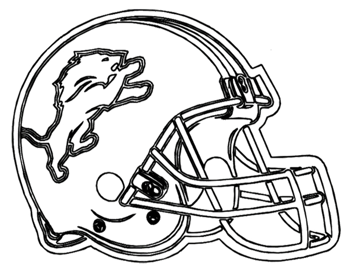 Superman Helmet For Football | Jos Gandos Coloring Pages For Kids