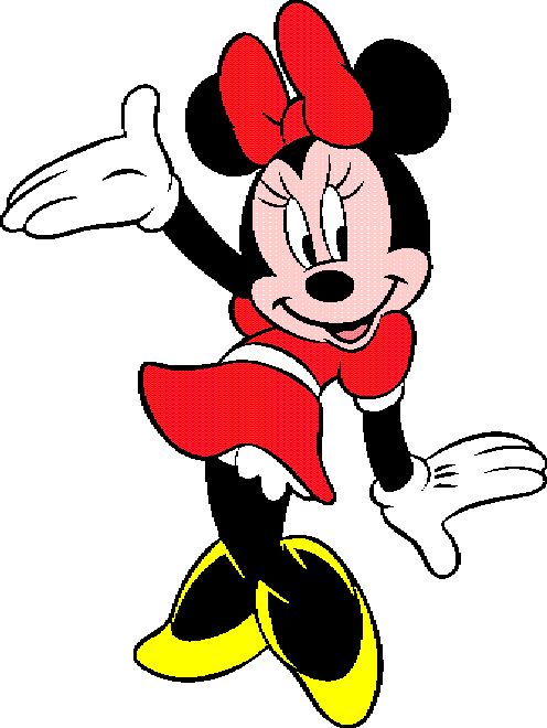 Red Minnie Mouse Clip Art - Free Clipart Images