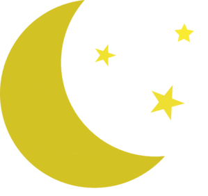 Moon And Stars At Night - ClipArt Best