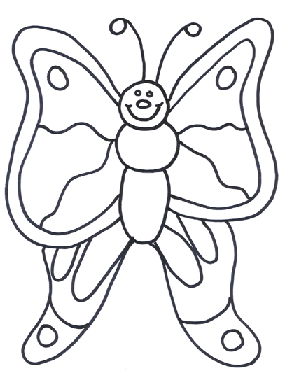 ferdinand nickerson: Cartoon Butterfly Clipart