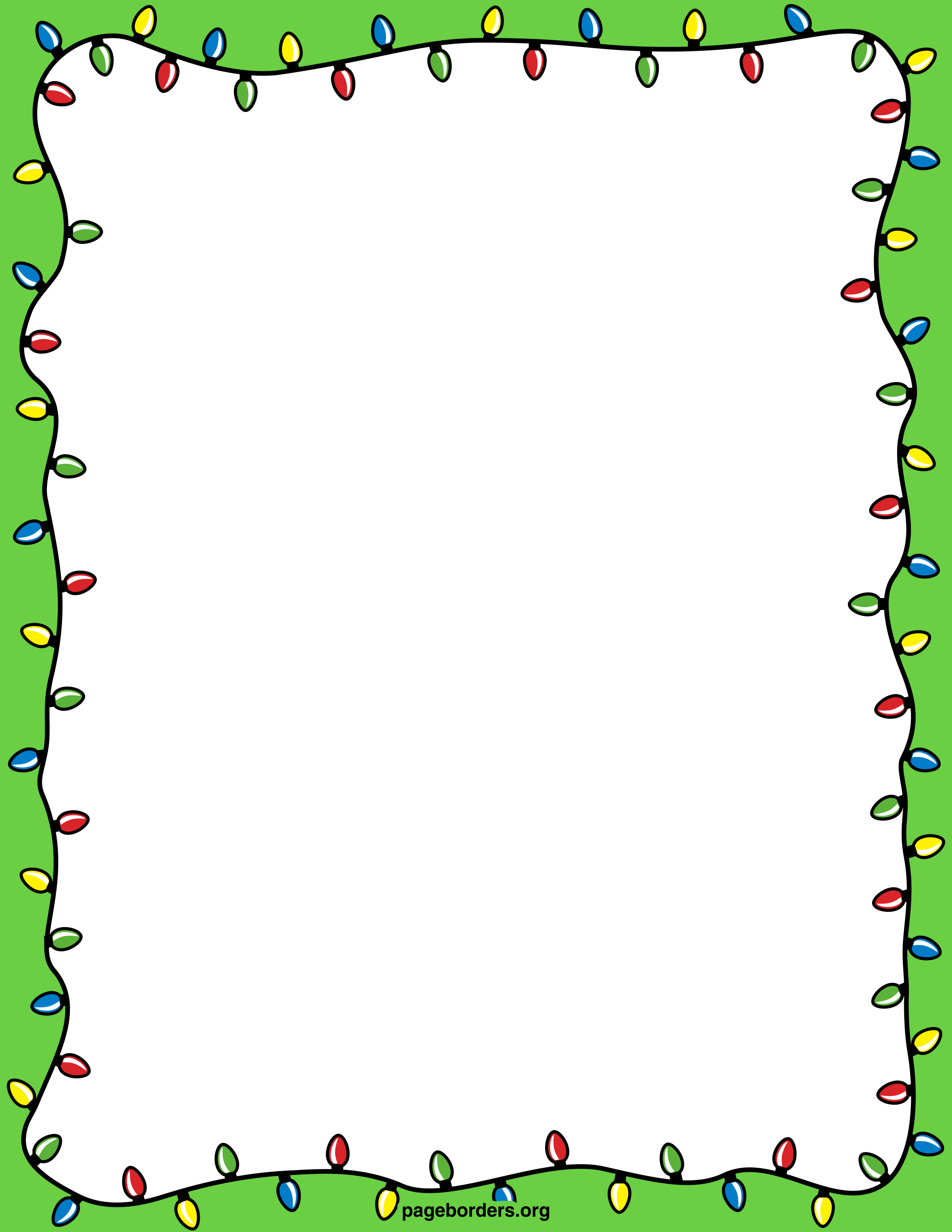 Christmas Border Clipart Free