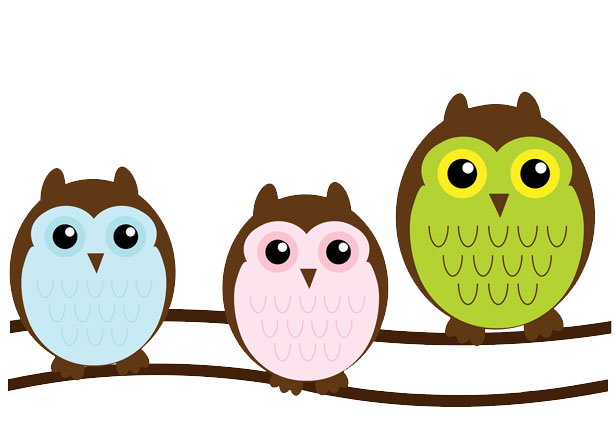 Owl In Tree Hole Clipart