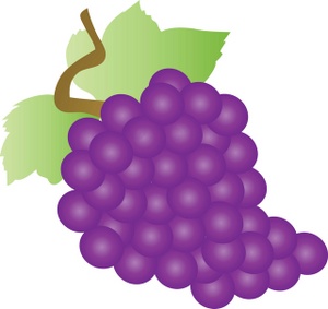 Bunch of Grapes Clip Art – Clipart Free Download